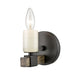 Elk Stone Manor Matte Black 1 Light Vanity Light 15460/1 - Bath & Vanity