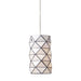 Elk Tetra Polished Chrome 1 Light Mini-Pendant 72021-1 - Mini-Pendants