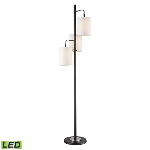 Elk Uprising Black LED 3 Light Floor Lamp 77101-LED - Floor Lamps