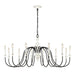 Elk Val de Loire White 12 Light Chandelier 33469/12 - Chandeliers