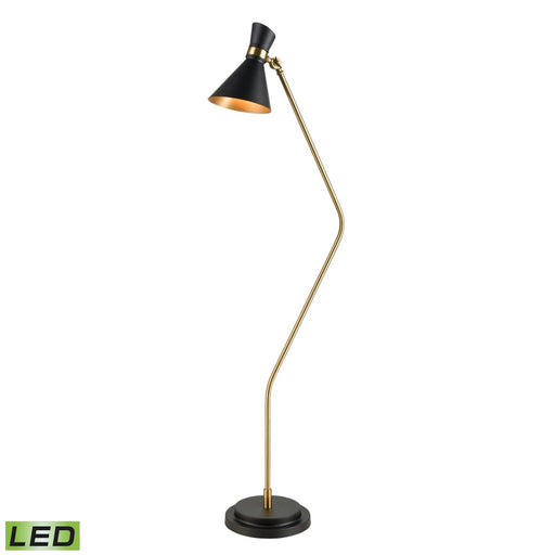 Elk Virtuoso Black LED 1 Light Floor Lamp D3805-LED - Floor Lamps