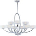 Elle Polished Chrome Chandelier - Chandeliers