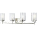 Elmwood Park Brushed Nickel LED Vanity Fixture - Bath & Vanity