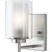 Elmwood Park Brushed Nickel LED Wall Sconce - Wall Sconce
