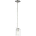 Elmwood Park Brushed Nickel Mini-Pendant - Mini-Pendants