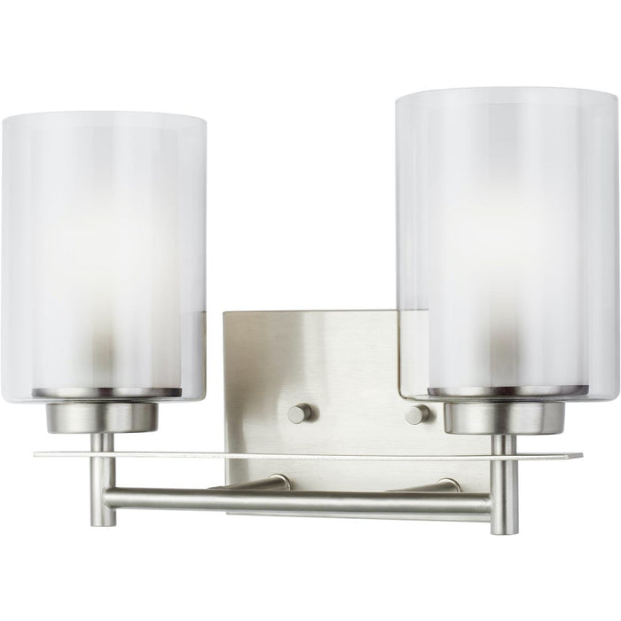Elmwood Park Brushed Nickel Vanity Fixture - Bath & Vanity