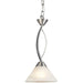 Elysburg Satin Nickel Mini Pendant - Mini-Pendants