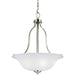 Emmons Brushed Nickel Pendant - Pendants