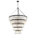 Emory Black Forged 30 Light Chandelier Crystorama EMO-5430-BF