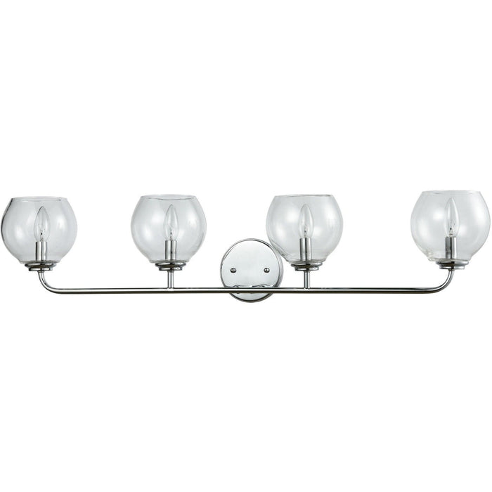 Emory Polished Chrome Vanity Light - Bath & Vanity