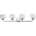 Emory Polished Chrome Vanity Light - Bath & Vanity