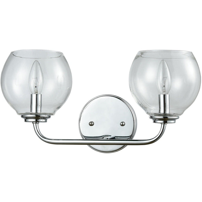 Emory Polished Chrome Vanity Light - Bath & Vanity