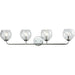 Emory Polished Chrome Vanity Light - Bath & Vanity