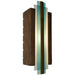 Empire Butternut and Turquoise Wall Sconce - Wall Sconce