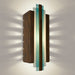 Empire Butternut and Turquoise Wall Sconce - Wall Sconce
