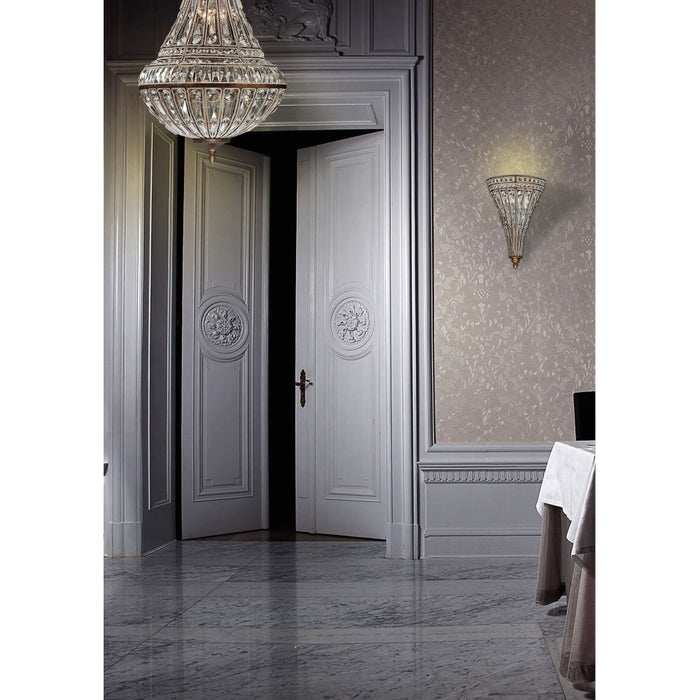 Empire Mocha Wall Sconce - Wall Sconce