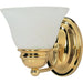 Empire Polished Brass Wall Sconce - Wall Sconce