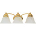 Empire Polished Brass Wall Sconce - Wall Sconce