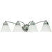 Empire Polished Chrome Wall Sconce - Wall Sconce