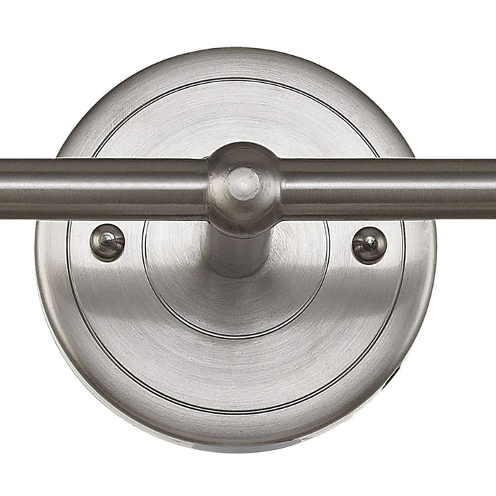 English Pub Satin Nickel Vanity Light - Bath & Vanity