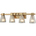 Ensley Satin Black Vanity Light - Bath & Vanity