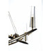 Entwine Golden Silver Chandelier - Chandeliers