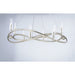 Entwine Golden Silver Chandelier - Chandeliers