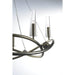 Entwine Golden Silver Chandelier - Chandeliers