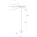 Equo Floor Lamp (Cool Light; Black) - Floor Lamp
