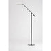 Equo Floor Lamp (Cool Light; Black) - Floor Lamp