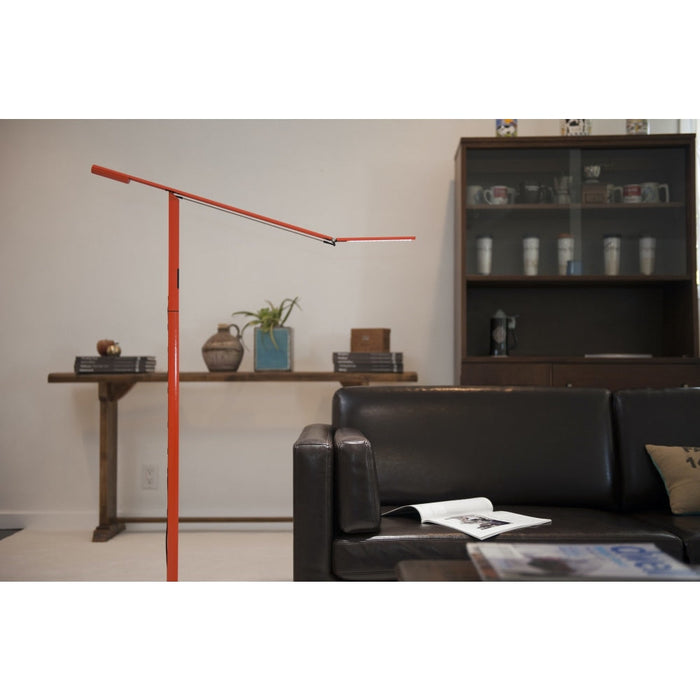 Equo Floor Lamp (Warm Light; Chrome) - Floor Lamp