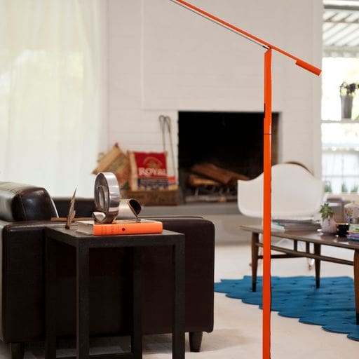 Equo Floor Lamp (Warm Light; Orange) - Floor Lamps