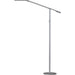 Equo Floor Lamp (Warm Light; Silver) - Floor Lamp