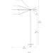 Equo Floor Lamp (Warm Light; Silver) - Floor Lamp