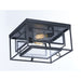 Era Black Flush Mount - Flushmounts