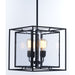 Era Black Multi-Light Pendant - Pendants