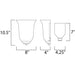 Essentials - 2058x Oil Rubbed Bronze Wall Sconce - Wall Sconce