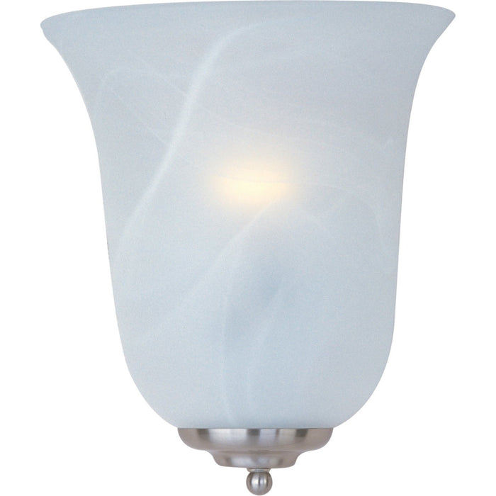 Essentials - 2058x Satin Nickel Wall Sconce - Wall Sconce