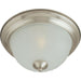 Essentials - 583x Satin Nickel Flush Mount - Flushmounts