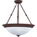 Essentials - 584x Oil Rubbed Bronze Invert Bowl Pendant - Pendants