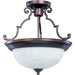 Essentials - 584x Oil Rubbed Bronze Semi-Flush Mount - Semi-Flushmounts