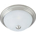 Essentials - 584x Satin Nickel Flush Mount - Flushmounts