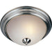 Essentials - 584x Satin Nickel Flush Mount - Flushmounts