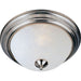 Essentials - 584x Satin Nickel Flush Mount - Flushmounts