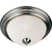 Essentials - 584x Satin Nickel Flush Mount - Flushmounts
