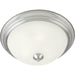 Essentials - 584x Satin Nickel Flush Mount - Flushmounts