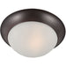 Essentials - 5850 Oil Rubbed Bronze Flush Mount - Flushmounts