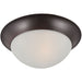 Essentials - 5850 Oil Rubbed Bronze Flush Mount - Flushmounts