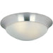 Essentials - 5850 Satin Nickel Flush Mount - Flushmounts
