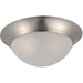 Essentials - 5850 Satin Nickel Flush Mount - Flushmounts